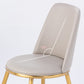 Glam Style Upholstered Side Chairs Solid Back Armless Dining Side Chairs for Home Clearhalo ' kitchen&dining_furn' 'Dining Chairs' 'Dining Tables & Seating' 'dining_chair' 'furn' 'furn_dining_chair' 'Furniture' 'furniture_dining_chair' 'Kitchen & Dining Furniture' 'kitchen' 3846820