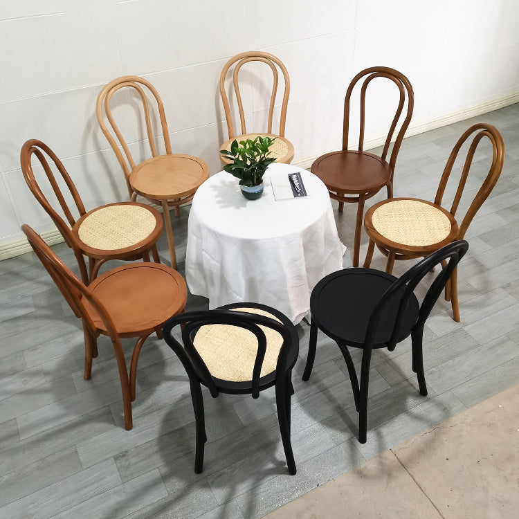 Modern Style Beech Wood Chair Windsor Back Side Kitchen Dining Chairs Set Clearhalo ' kitchen&dining_furn' 'Dining Chairs' 'Dining Tables & Seating' 'dining_chair' 'furn' 'furn_dining_chair' 'Furniture' 'furniture_dining_chair' 'Kitchen & Dining Furniture' 'kitchen' 3846885