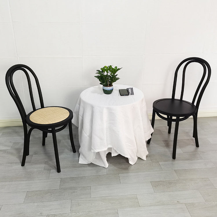 Modern Style Beech Wood Chair Windsor Back Side Kitchen Dining Chairs Set Clearhalo ' kitchen&dining_furn' 'Dining Chairs' 'Dining Tables & Seating' 'dining_chair' 'furn' 'furn_dining_chair' 'Furniture' 'furniture_dining_chair' 'Kitchen & Dining Furniture' 'kitchen' 3846901