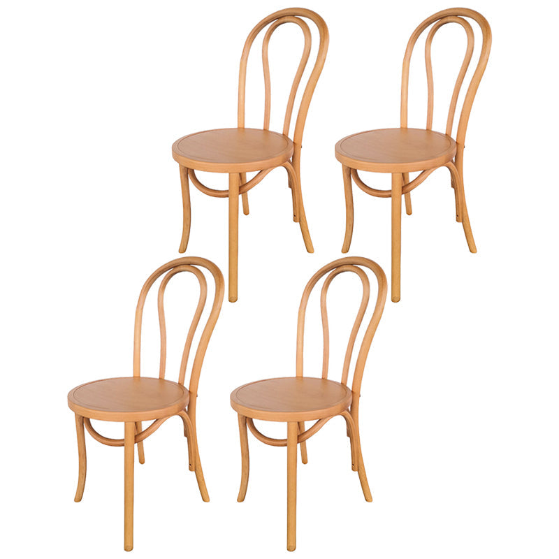 Modern Style Beech Wood Chair Windsor Back Side Kitchen Dining Chairs Set Wood Wood 4 Piece Set Clearhalo ' kitchen&dining_furn' 'Dining Chairs' 'Dining Tables & Seating' 'dining_chair' 'furn' 'furn_dining_chair' 'Furniture' 'furniture_dining_chair' 'Kitchen & Dining Furniture' 'kitchen' 3846917