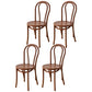 Modern Style Beech Wood Chair Windsor Back Side Kitchen Dining Chairs Set Walnut Wood 4 Piece Set Clearhalo ' kitchen&dining_furn' 'Dining Chairs' 'Dining Tables & Seating' 'dining_chair' 'furn' 'furn_dining_chair' 'Furniture' 'furniture_dining_chair' 'Kitchen & Dining Furniture' 'kitchen' 3846923