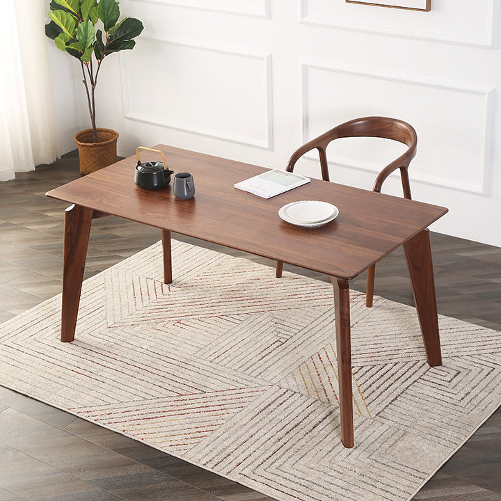 Contemporary Tea Room Wood Arm Chair Walnut and Natural Open Dining Chair Clearhalo ' kitchen&dining_furn' 'Dining Chairs' 'Dining Tables & Seating' 'dining_chair' 'furn' 'furn_dining_chair' 'Furniture' 'furniture_dining_chair' 'Kitchen & Dining Furniture' 'kitchen' 3846968