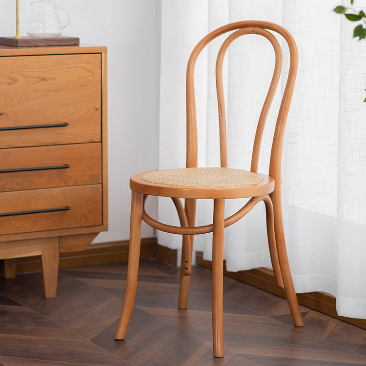 Contemporary Style Beech Wood Chiar Windsor Back Side Kitchen Dining Chair Clearhalo ' kitchen&dining_furn' 'Dining Chairs' 'Dining Tables & Seating' 'dining_chair' 'furn' 'furn_dining_chair' 'Furniture' 'furniture_dining_chair' 'Kitchen & Dining Furniture' 'kitchen' 3847062