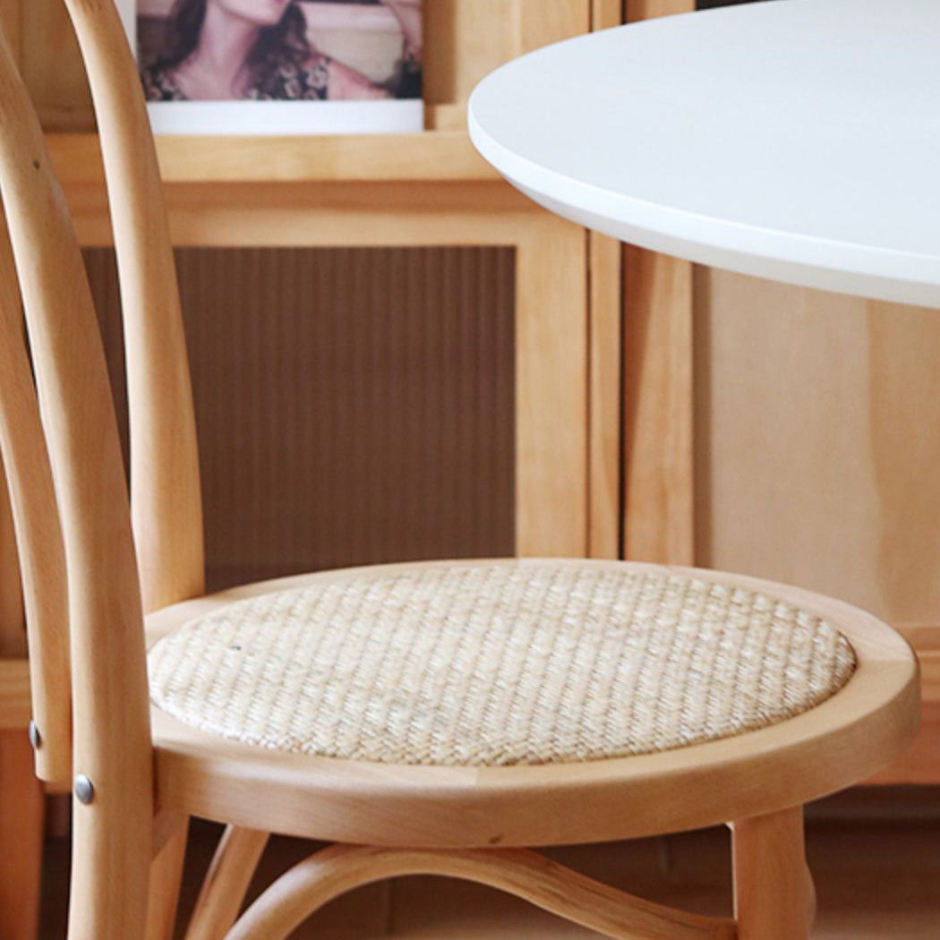 Contemporary Style Beech Wood Chiar Windsor Back Side Kitchen Dining Chair Clearhalo ' kitchen&dining_furn' 'Dining Chairs' 'Dining Tables & Seating' 'dining_chair' 'furn' 'furn_dining_chair' 'Furniture' 'furniture_dining_chair' 'Kitchen & Dining Furniture' 'kitchen' 3847073