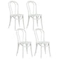 Contemporary Style Beech Wood Chiar Windsor Back Side Kitchen Dining Chair White Wood 4 Piece Set Clearhalo ' kitchen&dining_furn' 'Dining Chairs' 'Dining Tables & Seating' 'dining_chair' 'furn' 'furn_dining_chair' 'Furniture' 'furniture_dining_chair' 'Kitchen & Dining Furniture' 'kitchen' 3847074