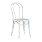 Contemporary Style Beech Wood Chiar Windsor Back Side Kitchen Dining Chair White Wicker & Rattan 1 Piece Clearhalo ' kitchen&dining_furn' 'Dining Chairs' 'Dining Tables & Seating' 'dining_chair' 'furn' 'furn_dining_chair' 'Furniture' 'furniture_dining_chair' 'Kitchen & Dining Furniture' 'kitchen' 3847076