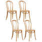 Contemporary Style Beech Wood Chiar Windsor Back Side Kitchen Dining Chair Wood Wood 4 Piece Set Clearhalo ' kitchen&dining_furn' 'Dining Chairs' 'Dining Tables & Seating' 'dining_chair' 'furn' 'furn_dining_chair' 'Furniture' 'furniture_dining_chair' 'Kitchen & Dining Furniture' 'kitchen' 3847084