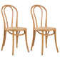 Contemporary Style Beech Wood Chiar Windsor Back Side Kitchen Dining Chair Wood Wicker & Rattan 2 Piece Set Clearhalo ' kitchen&dining_furn' 'Dining Chairs' 'Dining Tables & Seating' 'dining_chair' 'furn' 'furn_dining_chair' 'Furniture' 'furniture_dining_chair' 'Kitchen & Dining Furniture' 'kitchen' 3847086