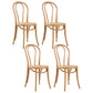 Contemporary Style Beech Wood Chiar Windsor Back Side Kitchen Dining Chair Wood Wicker & Rattan 4 Piece Set Clearhalo ' kitchen&dining_furn' 'Dining Chairs' 'Dining Tables & Seating' 'dining_chair' 'furn' 'furn_dining_chair' 'Furniture' 'furniture_dining_chair' 'Kitchen & Dining Furniture' 'kitchen' 3847087