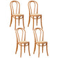Contemporary Style Beech Wood Chiar Windsor Back Side Kitchen Dining Chair Light Brown Wicker & Rattan 4 Piece Set Clearhalo ' kitchen&dining_furn' 'Dining Chairs' 'Dining Tables & Seating' 'dining_chair' 'furn' 'furn_dining_chair' 'Furniture' 'furniture_dining_chair' 'Kitchen & Dining Furniture' 'kitchen' 3847093