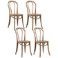 Contemporary Style Beech Wood Chiar Windsor Back Side Kitchen Dining Chair Smoke Gray Wood 4 Piece Set Clearhalo ' kitchen&dining_furn' 'Dining Chairs' 'Dining Tables & Seating' 'dining_chair' 'furn' 'furn_dining_chair' 'Furniture' 'furniture_dining_chair' 'Kitchen & Dining Furniture' 'kitchen' 3847096