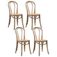 Contemporary Style Beech Wood Chiar Windsor Back Side Kitchen Dining Chair Smoke Gray Wicker & Rattan 4 Piece Set Clearhalo ' kitchen&dining_furn' 'Dining Chairs' 'Dining Tables & Seating' 'dining_chair' 'furn' 'furn_dining_chair' 'Furniture' 'furniture_dining_chair' 'Kitchen & Dining Furniture' 'kitchen' 3847099