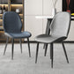 Contemporary Metal Dining Room Chairs Leather Dining Armless chairs for Home Use Clearhalo ' kitchen&dining_furn' 'Dining Chairs' 'Dining Tables & Seating' 'dining_chair' 'furn' 'furn_dining_chair' 'Furniture' 'furniture_dining_chair' 'Kitchen & Dining Furniture' 'kitchen' 3847106
