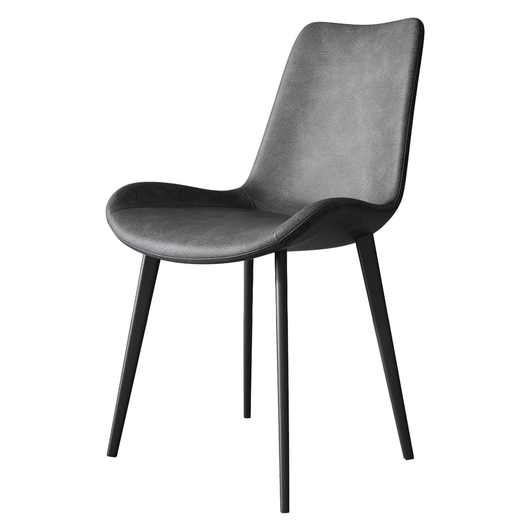Contemporary Restaurant Upholstered Side Chair Matte Finish Parsons Dining Chair (Set of 2) Clearhalo ' kitchen&dining_furn' 'Dining Chairs' 'Dining Tables & Seating' 'dining_chair' 'furn' 'furn_dining_chair' 'Furniture' 'furniture_dining_chair' 'Kitchen & Dining Furniture' 'kitchen' 3847166