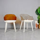 Scandinavian Style Plastic Chair Set Solid Back Arm Kitchen Single Dining Chair Clearhalo ' kitchen&dining_furn' 'Dining Chairs' 'Dining Tables & Seating' 'dining_chair' 'Furniture' 'furniture_dining_chair' 'Kitchen & Dining Furniture' 'kitchen' 3847220
