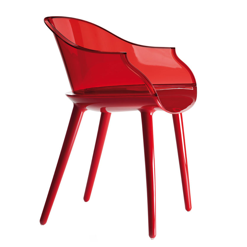 Scandinavian Style Plastic Chair Set Solid Back Arm Kitchen Single Dining Chair Clearhalo ' kitchen&dining_furn' 'Dining Chairs' 'Dining Tables & Seating' 'dining_chair' 'Furniture' 'furniture_dining_chair' 'Kitchen & Dining Furniture' 'kitchen' 3847221