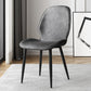 Contemporary Restaurant Leather Side Chair Matte Finish Parsons Dining Chair Grey 1 Piece Clearhalo ' kitchen&dining_furn' 'Dining Chairs' 'Dining Tables & Seating' 'dining_chair' 'furn' 'furn_dining_chair' 'Furniture' 'furniture_dining_chair' 'Kitchen & Dining Furniture' 'kitchen' 3847301