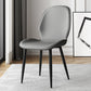 Contemporary Restaurant Leather Side Chair Matte Finish Parsons Dining Chair Light Gray 1 Piece Clearhalo ' kitchen&dining_furn' 'Dining Chairs' 'Dining Tables & Seating' 'dining_chair' 'furn' 'furn_dining_chair' 'Furniture' 'furniture_dining_chair' 'Kitchen & Dining Furniture' 'kitchen' 3847307