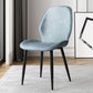 Contemporary Restaurant Leather Side Chair Matte Finish Parsons Dining Chair Lake Blue 1 Piece Clearhalo ' kitchen&dining_furn' 'Dining Chairs' 'Dining Tables & Seating' 'dining_chair' 'furn' 'furn_dining_chair' 'Furniture' 'furniture_dining_chair' 'Kitchen & Dining Furniture' 'kitchen' 3847328