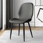Contemporary Restaurant Leather Side Chair Matte Finish Parsons Dining Chair Gray Coffee 1 Piece Clearhalo ' kitchen&dining_furn' 'Dining Chairs' 'Dining Tables & Seating' 'dining_chair' 'furn' 'furn_dining_chair' 'Furniture' 'furniture_dining_chair' 'Kitchen & Dining Furniture' 'kitchen' 3847334