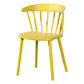 Contemporary Plastic Side Armless Chair Windsor Back Stacking Side Chair for Home Use Clearhalo ' kitchen&dining_furn' 'Dining Chairs' 'Dining Tables & Seating' 'dining_chair' 'furn' 'furn_dining_chair' 'Furniture' 'furniture_dining_chair' 'Kitchen & Dining Furniture' 'kitchen' 3847385