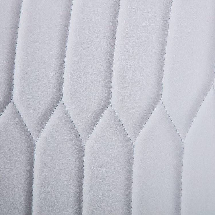 Home Contemporary Side Chair Solid Back Metal Upholstered Dining Room Chair Clearhalo ' kitchen&dining_furn' 'Dining Chairs' 'Dining Tables & Seating' 'dining_chair' 'furn' 'furn_dining_chair' 'Furniture' 'furniture_dining_chair' 'Kitchen & Dining Furniture' 'kitchen' 3847429