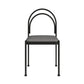 Contemporary Metal Dining Armless Chair Open Back Dining Side Chair for Kitchen Dark Gray 1 Piece Clearhalo ' kitchen&dining_furn' 'Dining Chairs' 'Dining Tables & Seating' 'dining_chair' 'furn' 'furn_dining_chair' 'Furniture' 'furniture_dining_chair' 'Kitchen & Dining Furniture' 'kitchen' 3851946