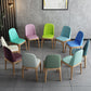Scandinavian Home Side Chair Solid Back Wood Upholstered Dining Room Chair Clearhalo ' kitchen&dining_furn' 'Dining Chairs' 'Dining Tables & Seating' 'dining_chair' 'furn' 'furn_dining_chair' 'Furniture' 'furniture_dining_chair' 'Kitchen & Dining Furniture' 'kitchen' 3851996