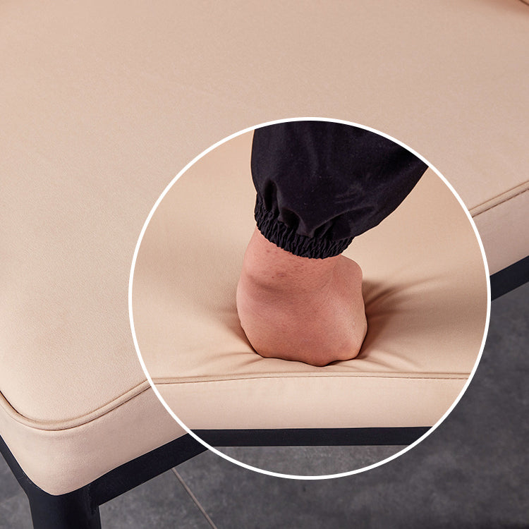 Metal Scandinavian Style Dining Chair Parsons Dining Room Arm Chair for Home Clearhalo ' kitchen&dining_furn' 'Dining Chairs' 'Dining Tables & Seating' 'dining_chair' 'furn' 'furn_dining_chair' 'Furniture' 'furniture_dining_chair' 'Kitchen & Dining Furniture' 'kitchen' 3852162