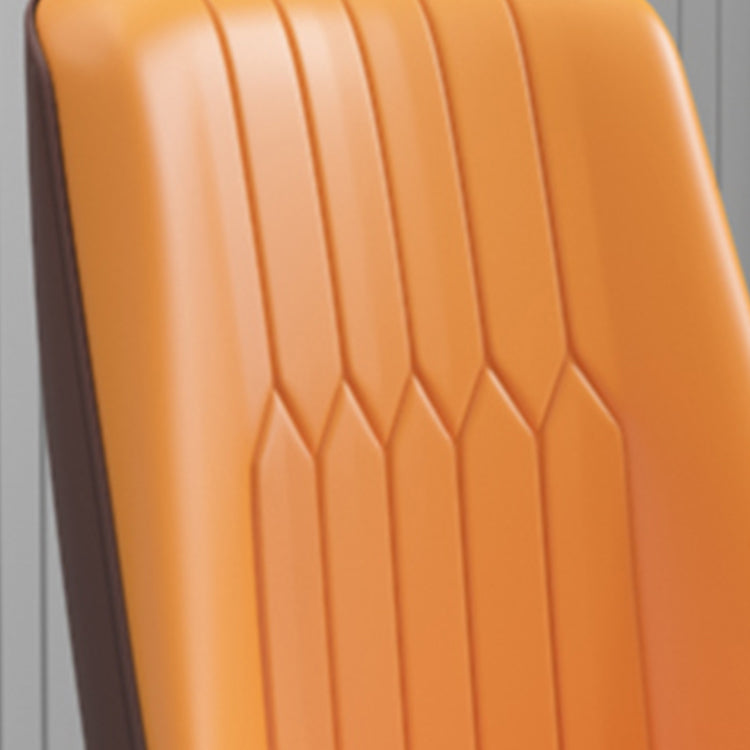 Scandinavian Style Metal Dining Chair Armless Parsons Dining Chair for Home Clearhalo ' kitchen&dining_furn' 'Dining Chairs' 'Dining Tables & Seating' 'dining_chair' 'furn' 'furn_dining_chair' 'Furniture' 'furniture_dining_chair' 'Kitchen & Dining Furniture' 'kitchen' 3852259