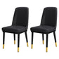 Scandinavian Style Metal Dining Chair Armless Parsons Dining Chair for Home Black 2 Piece Set Clearhalo ' kitchen&dining_furn' 'Dining Chairs' 'Dining Tables & Seating' 'dining_chair' 'furn' 'furn_dining_chair' 'Furniture' 'furniture_dining_chair' 'Kitchen & Dining Furniture' 'kitchen' 3852286