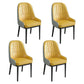Metal Scandinavian Style Dining Chair Parsons Dining Side Chair for Restaurant Ginger 4 Piece Set Clearhalo ' kitchen&dining_furn' 'Dining Chairs' 'Dining Tables & Seating' 'dining_chair' 'furn' 'furn_dining_chair' 'Furniture' 'furniture_dining_chair' 'Kitchen & Dining Furniture' 'kitchen' 3852492