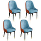 Metal Scandinavian Style Dining Chair Parsons Dining Side Chair for Restaurant Blue 4 Piece Set Clearhalo ' kitchen&dining_furn' 'Dining Chairs' 'Dining Tables & Seating' 'dining_chair' 'furn' 'furn_dining_chair' 'Furniture' 'furniture_dining_chair' 'Kitchen & Dining Furniture' 'kitchen' 3852532