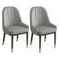 Metal Scandinavian Style Dining Chair Parsons Dining Side Chair for Restaurant Grey 2 Piece Set Clearhalo ' kitchen&dining_furn' 'Dining Chairs' 'Dining Tables & Seating' 'dining_chair' 'furn' 'furn_dining_chair' 'Furniture' 'furniture_dining_chair' 'Kitchen & Dining Furniture' 'kitchen' 3852543