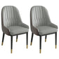 Metal Scandinavian Style Dining Chair Parsons Dining Side Chair for Restaurant Camel 2 Piece Set Clearhalo ' kitchen&dining_furn' 'Dining Chairs' 'Dining Tables & Seating' 'dining_chair' 'furn' 'furn_dining_chair' 'Furniture' 'furniture_dining_chair' 'Kitchen & Dining Furniture' 'kitchen' 3852561