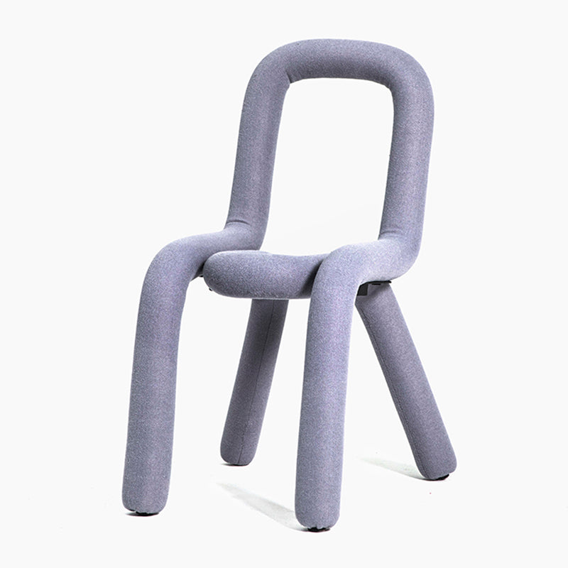 Velvet Designer Style Living Room Side Chair Matte Finish Open Back Dining Chair Dark Gray 1 Piece Clearhalo ' kitchen&dining_furn' 'Dining Chairs' 'Dining Tables & Seating' 'dining_chair' 'furn' 'furn_dining_chair' 'Furniture' 'furniture_dining_chair' 'Kitchen & Dining Furniture' 'kitchen' 3852573