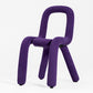 Velvet Designer Style Living Room Side Chair Matte Finish Open Back Dining Chair Purple 1 Piece Clearhalo ' kitchen&dining_furn' 'Dining Chairs' 'Dining Tables & Seating' 'dining_chair' 'furn' 'furn_dining_chair' 'Furniture' 'furniture_dining_chair' 'Kitchen & Dining Furniture' 'kitchen' 3852602