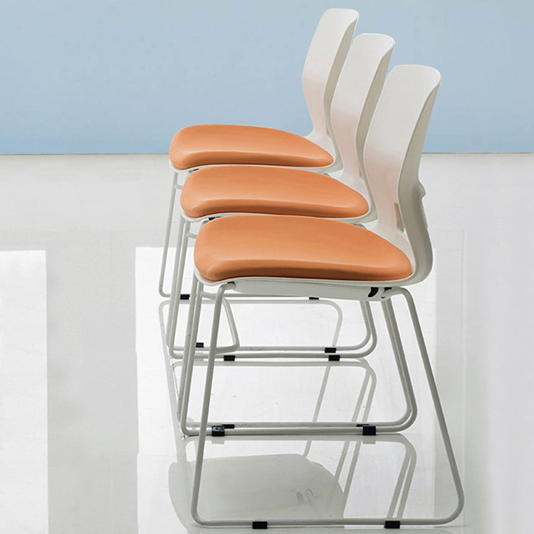 Minimalist Style Linen Fabric Dining Chair Open Back Dining Armless Chair Clearhalo ' kitchen&dining_furn' 'Dining Chairs' 'Dining Tables & Seating' 'dining_chair' 'furn' 'furn_dining_chair' 'Furniture' 'furniture_dining_chair' 'Kitchen & Dining Furniture' 'kitchen' 3852685