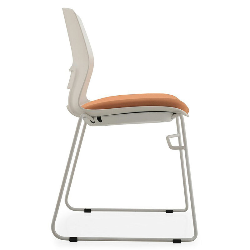 Minimalist Style Linen Fabric Dining Chair Open Back Dining Armless Chair Clearhalo ' kitchen&dining_furn' 'Dining Chairs' 'Dining Tables & Seating' 'dining_chair' 'furn' 'furn_dining_chair' 'Furniture' 'furniture_dining_chair' 'Kitchen & Dining Furniture' 'kitchen' 3852691