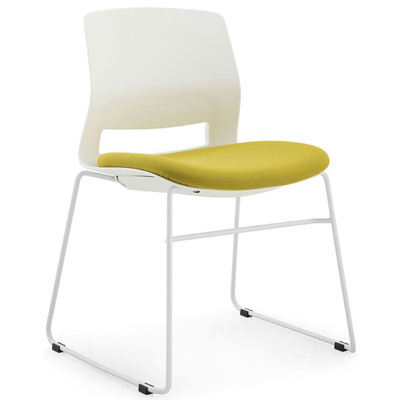 Minimalist Style Linen Fabric Dining Chair Open Back Dining Armless Chair Clearhalo ' kitchen&dining_furn' 'Dining Chairs' 'Dining Tables & Seating' 'dining_chair' 'furn' 'furn_dining_chair' 'Furniture' 'furniture_dining_chair' 'Kitchen & Dining Furniture' 'kitchen' 3852693