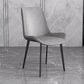 Leather Scandinavian Restaurant Side Chair Parsons Dining Chair with Metal Legs Clearhalo ' kitchen&dining_furn' 'Dining Chairs' 'Dining Tables & Seating' 'dining_chair' 'furn' 'furn_dining_chair' 'Furniture' 'furniture_dining_chair' 'Kitchen & Dining Furniture' 'kitchen' 3852709
