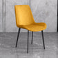 Leather Scandinavian Restaurant Side Chair Parsons Dining Chair with Metal Legs Clearhalo ' kitchen&dining_furn' 'Dining Chairs' 'Dining Tables & Seating' 'dining_chair' 'furn' 'furn_dining_chair' 'Furniture' 'furniture_dining_chair' 'Kitchen & Dining Furniture' 'kitchen' 3852712