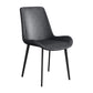 Leather Scandinavian Restaurant Side Chair Parsons Dining Chair with Metal Legs Clearhalo ' kitchen&dining_furn' 'Dining Chairs' 'Dining Tables & Seating' 'dining_chair' 'furn' 'furn_dining_chair' 'Furniture' 'furniture_dining_chair' 'Kitchen & Dining Furniture' 'kitchen' 3852715