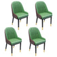 Nordic Style Metal Dining Chairs Home Cushioned Parsons Chair with Arm Green 4 Piece Set Clearhalo ' kitchen&dining_furn' 'Dining Chairs' 'Dining Tables & Seating' 'dining_chair' 'furn' 'furn_dining_chair' 'Furniture' 'furniture_dining_chair' 'Kitchen & Dining Furniture' 'kitchen' 3852945