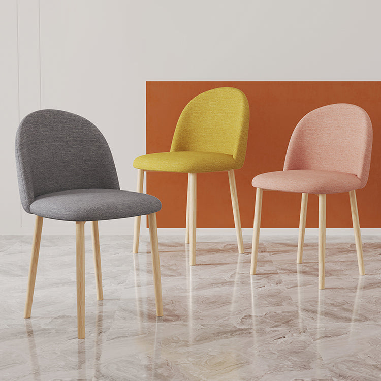 Home Contemporary Side Chair Parsons Back Metal Dining Room Chair for Home Use Clearhalo ' kitchen&dining_furn' 'Dining Chairs' 'Dining Tables & Seating' 'dining_chair' 'furn' 'furn_dining_chair' 'Furniture' 'furniture_dining_chair' 'Kitchen & Dining Furniture' 'kitchen' 3852961