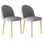 Home Contemporary Side Chair Parsons Back Metal Dining Room Chair for Home Use Grey 2 Piece Set Natural Wood Clearhalo ' kitchen&dining_furn' 'Dining Chairs' 'Dining Tables & Seating' 'dining_chair' 'furn' 'furn_dining_chair' 'Furniture' 'furniture_dining_chair' 'Kitchen & Dining Furniture' 'kitchen' 3852962