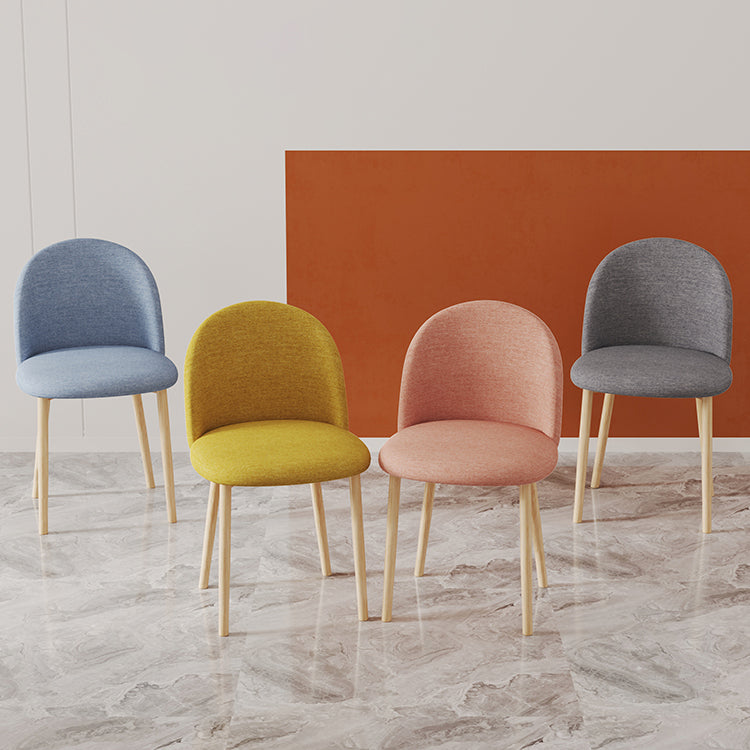 Home Contemporary Side Chair Parsons Back Metal Dining Room Chair for Home Use Clearhalo ' kitchen&dining_furn' 'Dining Chairs' 'Dining Tables & Seating' 'dining_chair' 'furn' 'furn_dining_chair' 'Furniture' 'furniture_dining_chair' 'Kitchen & Dining Furniture' 'kitchen' 3852963