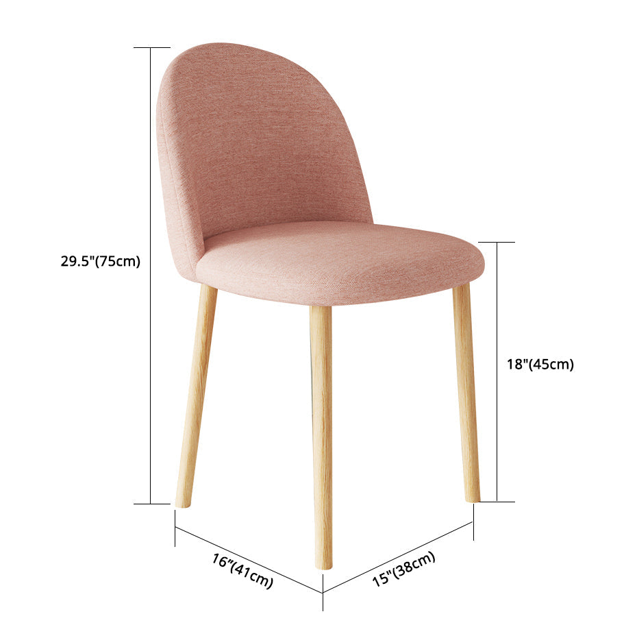 Home Contemporary Side Chair Parsons Back Metal Dining Room Chair for Home Use Clearhalo ' kitchen&dining_furn' 'Dining Chairs' 'Dining Tables & Seating' 'dining_chair' 'furn' 'furn_dining_chair' 'Furniture' 'furniture_dining_chair' 'Kitchen & Dining Furniture' 'kitchen' 3852980