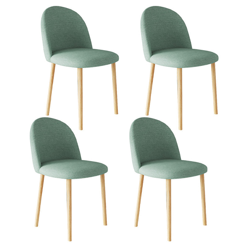 Home Contemporary Side Chair Parsons Back Metal Dining Room Chair for Home Use Navy 4 Piece Set Natural Wood Clearhalo ' kitchen&dining_furn' 'Dining Chairs' 'Dining Tables & Seating' 'dining_chair' 'furn' 'furn_dining_chair' 'Furniture' 'furniture_dining_chair' 'Kitchen & Dining Furniture' 'kitchen' 3852994