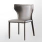 Saddle Leather Designer Style Home Side Chair Matte Finish Wingback Dining Chair Clearhalo ' kitchen&dining_furn' 'Dining Chairs' 'Dining Tables & Seating' 'dining_chair' 'furn' 'furn_dining_chair' 'Furniture' 'furniture_dining_chair' 'Kitchen & Dining Furniture' 'kitchen' 3853035